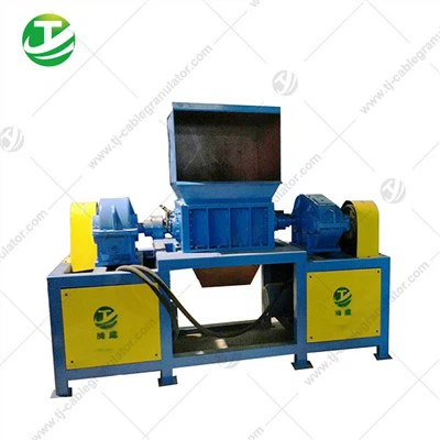 Mini fatra plastik Shredder machin